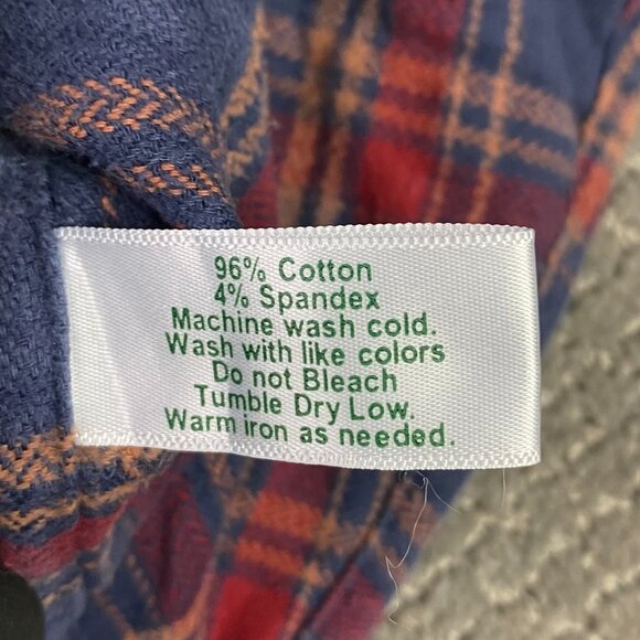 Criquet Flannel Pearl Snap Shirt Jacket Shacket Heavyweight Men's XL Plaid Red - Picture 7 of 13